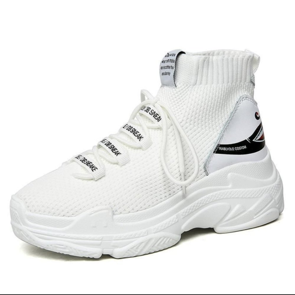 Basso Shark DB White Sneakers